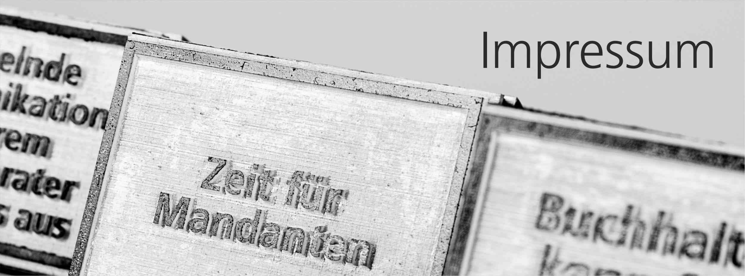 Impressum Impressum